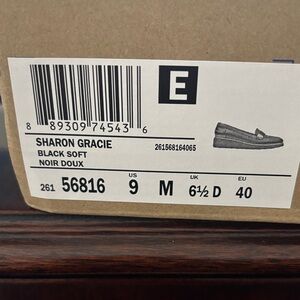 Clarks Black Soft Women’s Loafers